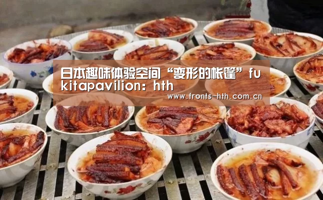 日本趣味体验空间“变形的帐篷”fukitapavilion：hth(图3)
